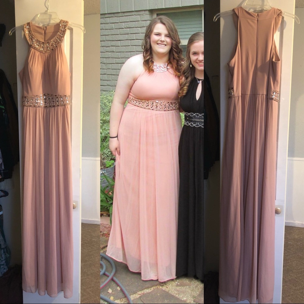 One in Eight Pink Prom Dress | Size 12 | EUC